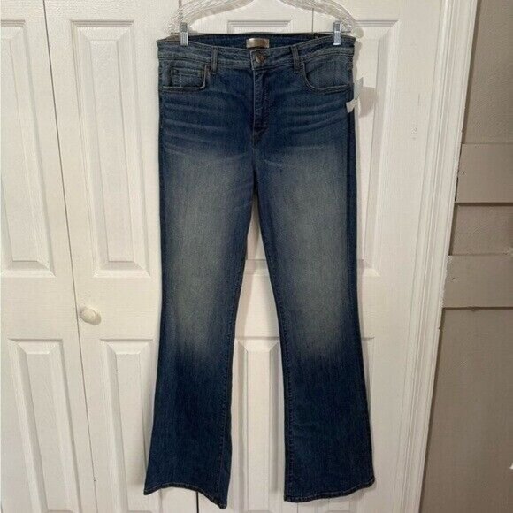 Kut from the Kloth NWT Ana High-Rise Fab Ab Flare size 16 Tall - Picture 11 of 16